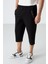 Siyah Ön Cep Detaylı Standart Kalıp Klasik Paça Erkek Kapri - 83092 4