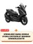 Reflektörlü Siyah Turuncu Dikişli Honda NSS250 (Forza 250) Pro Branda Motosiket Brandası Motor Örtüsü Çadır Su Geçirmez Motosiklet Kılıfı Motor Brandası 2