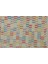 Ikat Yeşil Ikat Ipek Modern Desenli Yün Hav Toz Vermez Leke Tutmayan Salon Yolluk Mutfak El Dokuma Halı 3