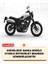 Reflektörlü Siyah Turuncu Dikişli Honda cl 250 Pro Arka Çanta Uyumlu Branda Motosiket Brandası Motor Örtüsü Çadır Su Geçirmez Motosiklet Kılıfı Motor Brandası 2