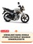 Reflektörlü Siyah Turuncu Dikişli Kuba Xf 139 Pro Arka Çanta Uyumlu Branda Motosiket Brandası Motor Örtüsü Çadır Su Geçirmez Motosiklet Kılıfı Motor Brandası 2
