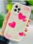 Aksesuar Iphone 12 ve 12 Pro Birebir ile Uyumlu Smile Kalp Baskı Desenli Esnek Silikon Kılıf 2