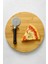 Store Bambu Döner Sunum Tahtası 30 cm - 360° Dönebilir Ahşap Servis Tabağı - Pizza, Peynir, Pasta, Kek ve Tatlı Sunumları Için - Paslanmaz Çelik Pizza Kesici Dahil 1