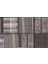 Kahverengi Patchwork Etnik Modern Desenli Yün Hav Toz Vermez Leke Tutmayan Salon Yolluk Mutfak El Dokuma Halı 5
