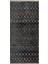 Rasha Geometrik Siyah Polyester Kare Modern Desenli Akrilik Hav Vermeyen Leke Tutmayan Kolay Temizlenen Yumuşak Makine Salon Yolluk Mutfak Halı 1