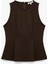 Slim Fit Bisiklet Yaka Kolsuz Peplum Bluz 1