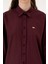 Kadın Plum Gömlek Desenli 50316699-VR177 6