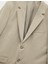 Pike Kumaş Uzun Kollu Kapaklı Cep Detaylı Düğmeli Slim Fit Mono Yaka Blazer Ceket 5