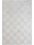 Merve Geometrik Krem Mikrofiber Dikdörtgen Modern Desenli Akrilik Hav Vermeyen Leke Tutmayan Kolay Temizlenen Yumuşak Makine Salon Yolluk Mutfak Halı 1