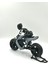 3D Baskı Spor Motosiklet + Dummy Sürücü Figürü – Hareketli Tekerlekli Koleksiyon Seti 2