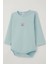 Erkek Bebek Çıtçıtlı Zıbın Body Ayıcık Baskılı 9 Ay-3 Yaş, Bebe Mavisi 3