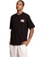 Erkek Oversize Siyah T-Shirt Akrep Burcu 1