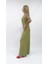 Kadın Nisan U Yaka Uzun Boy Tulum Elbise 3
