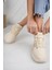 Guja 24K317 4 Bej Bağcıklı Hafif Fashion Kadın Bot 2