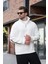 Ekru Fermuarlı Yarım Balıkçı Yaka Erkek Sweatshirt E7164 4