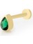 Yeşil Damla Tragus Piercing 1
