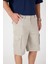 Erkek Regular Fit Kargo Cepli Şort Kapri 5