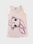 Kız Çocuk Pamuklu Pembe Kedi Desenli Atlet Boxer Takımı 3