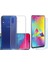 Galaxy M20 Zore Şeffaf Esnek Silikon Kılıf + Kırılmaz Cam 1