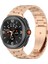 Galaxy Watch 8 40 / 44 mm Uyumlu Metal Kordon Premium Paslanmaz Çelik Kayış Baklalı Model 4
