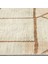 Pranesh Bej Geometrik Etnik Modern Desenli Bambu Makinada Yıkanabilir Hav Toz Vermez Leke Tutmayan Kaymaz Taban Dijital Makine Baskı Salon Yolluk Mutfak Halı 3