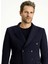 Slim Fit Dar Kesim Kruvaze Ceket 4