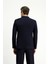 Slim Fit Dar Kesim Kruvaze Ceket 5