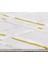 Michaela Geometrik Krem Bambu Dikdörtgen Modern Desenli Akrilik Hav Vermeyen Leke Tutmayan Kolay Temizlenen Yumuşak Makine Salon Yolluk Mutfak Halı 3