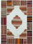 Iskece Bej Patchwork Yün Modern Desenli Yün Hav Toz Vermez Leke Tutmayan Salon Yolluk Mutfak El Dokuma Halı 1