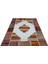 Iskece Bej Patchwork Yün Modern Desenli Yün Hav Toz Vermez Leke Tutmayan Salon Yolluk Mutfak El Dokuma Halı 3