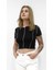 Kadın Ters Dikişli Kısa Kollu Badi 1