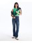 Lcw Jeans Indigo Mars Flare Kadın Jean Pantolon 1