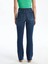 Lcw Jeans Indigo Mars Flare Kadın Jean Pantolon 4