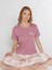 Kısa Kol Yazlık Pijama Takımı Viskon Dowry 08-131 3