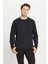 Pamuklu Standart Fit Normal Kesim Bisiklet Yaka Sweatshirt 3