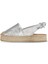 Lame Deri Kadın Espadril Sandalet 14WS72100 14WS72100 3