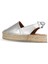 Lame Deri Kadın Espadril Sandalet 14WS72100 14WS72100 4