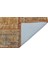 Girit Bej Çizgili Yün Modern Desenli Yün Hav Toz Vermez Leke Tutmayan Salon Yolluk Mutfak El Dokuma Halı 2