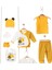 Unisex Kız Bebek Erkek Bebek Kutulu Yenidoğan Organik Hastane Çıkışı 10'lu Set 3