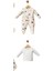 Unisex Kız Bebek Erkek Bebek Kutulu Yenidoğan Organik Hastane Çıkışı 10'lu Set 4