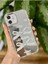 Aksesuar Iphone 12 ve 12 Pro ile Uyumlu Aynalı Fiyonk Darbe Önleyici Kamera Korumalı Silikon Kılıf 1