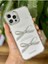 Aksesuar Iphone 12 ve 12 Pro ile Uyumlu Aynalı Fiyonk Darbe Önleyici Kamera Korumalı Silikon Kılıf 2