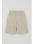 Erkek Çocuk Şortlu Takım Sıfır Kollu Yazı Baskılı Bağcık Aksesuarlı 8-14 Yaş, Krem 5