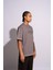 Erkek Oversize T-Shirt L'art Gri 2