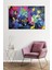 Renkli Soyut Görünümlü Cam Tablo, Darbelere Dayanıklı Kırılmaz Cam, Hediyelik 2