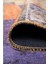 Bath Patchwork Turuncu Polyester Dikdörtgen Modern Desenli Pamuk Makinada Yıkanabilir Hav Toz Vermez Leke Tutmayan Kaymaz Taban Dijital Makine Baskı Salon Yolluk Mutfak Halı 3