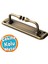 Metal Kapı Çekme Kolu Tutamağı Kulp Kulpları Dolap Mobilya Dolap Çekmece Antik Sarı Büyük 14.5 cm 1