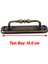 Metal Kapı Çekme Kolu Tutamağı Kulp Kulpları Dolap Mobilya Dolap Çekmece Antik Sarı Büyük 14.5 cm 3