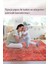 Clifton Modern Kırmızı Polyester Dikdörtgen Modern Desenli Pamuk Makinada Yıkanabilir Hav Toz Vermez Leke Tutmayan Kaymaz Taban Dijital Makine Baskı Salon Yolluk Mutfak Halı 3