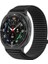 Galaxy Watch 8 40MM / Watch 8 44MM / Watch 8 Classic 46MM Uyumlu Bakla Desen Hasır Kumaş Kordon Kayış 1